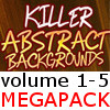 Thumbnail Killer Abstract Backgrounds v1-5 MegaPack